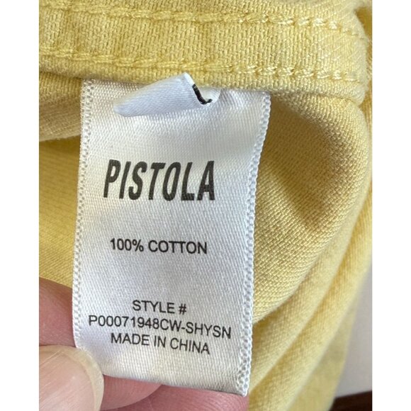 Pistola Yellow Short Sleeve Jumpsuit - Picture 13 of 15